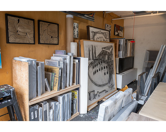 Mark Mueller ArtistSeattle Artist Studio Tour Seattle Art Studio Gallery Art 14